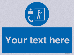 Custom Mandatory: Entry only with supervisor outside